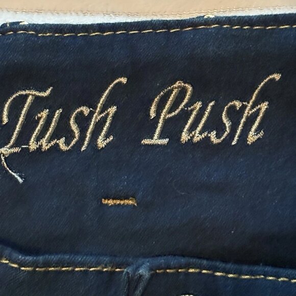 Tush push Girl's Junior's size 5 skinny Jeans stretch back pockets - Picture 6 of 8